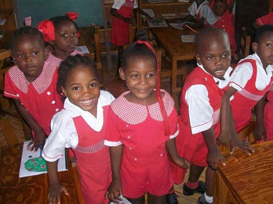 Yves Louis-Jacques visits a school in Haiti Yves Louis-Jacques visits a school in Haiti